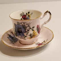 Tea Cup Saucer Set Paragon by Appointment Majesty the Queen fine bone china pink - £43.96 GBP