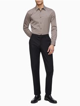 Calvin Klein Men&#39;s Slim-Fit Modern Stretch Chino Pants in Black-33x32 - £31.38 GBP