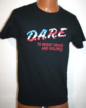 D.A.R.E. To Resist Drugs &amp; Violence Stars &amp; Stripes Logo T-SHIRT S DARE - $370.49 MXN