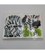 Zipitoy Haptime Acessories Zebra Elephant  Rabbit Animal Punch Out Craft... - €8,42 EUR