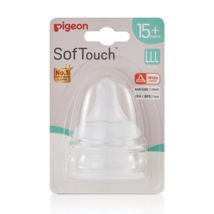Pigeon SofTouch Teat LLL 2-Pack - £67.76 GBP