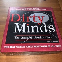 Dirty Minds The Game of Naughty Clues Board Game Complete - $6.93