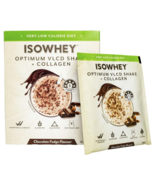 IsoWhey Optimum VLCD Shake + Collagen Chocolate Fudge 18 x 55g - $169.75 CAD