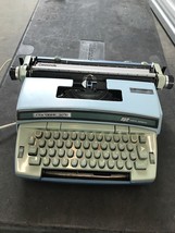 smith corona coronet super 12 typewriter Baby Blue Coronamatic - £39.56 GBP
