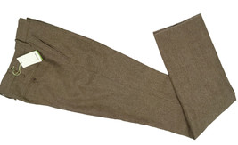 NEW $680 Paul Smith Slim Fit Pants!  32   Brown Tweed  Heavier  *MADE IN... - $279.99
