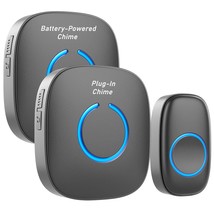 Wireless Doorbell for Home - SadoTech Waterproof Doorbell &amp; Chimes Wirel... - $12.99