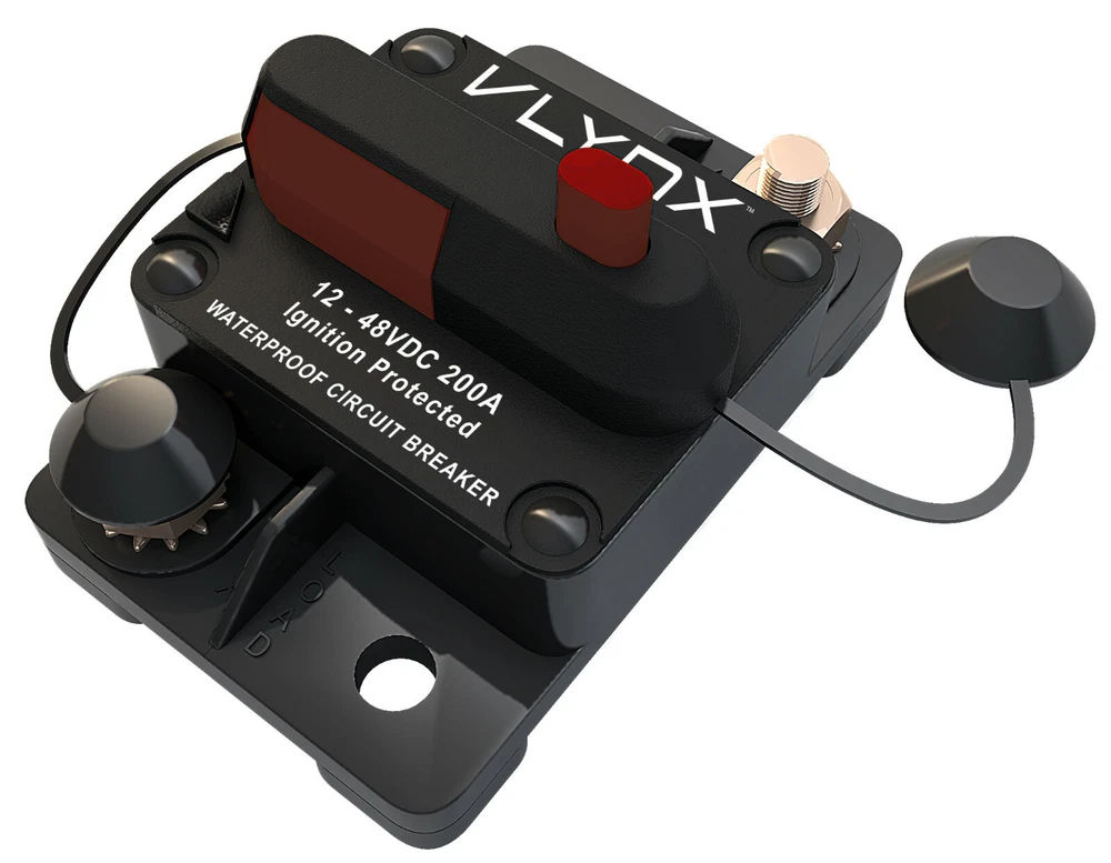 VCB200 36VOLT Circuit Breaker 200A DC WATERPROOF W IGNITION PROTECTION - $63.51