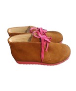 Jambu Women&#39;s Gianna Pink Brown Boots  US Women’s 6.5M - $590.03 MXN