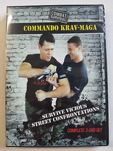 Survive Vicious Street Confrontations 2 DVD Set with Moni Aizik - £30.88 GBP