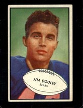 1953 Bowman #80 Jim Dooley Vg+ Bears - $12.99