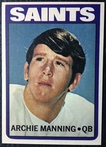 1972 Topps #55 Archie Manning Rookie Reprint - MINT -- New Orleans Saints - £1.58 GBP