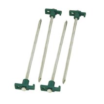 Coleman 10-In. Steel Nail Tent Pegs, 4 Count - $2.39