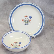 Oneida Humpty Dumpty Child Plate and Bowl Set  1994  Lot of 2 - £11.34 GBP