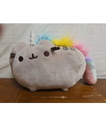 Gund PUSHEENICORN Cat Unicorn 2014 Rainbow Hair Stuffed Animal Plush 12&quot; - $183.95 MXN