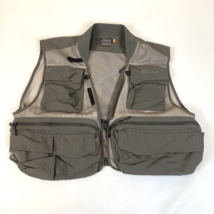 Cloudveil Mens Fly Fishing Vest Zipper Pockets Size XXL 106807 - £38.83 GBP