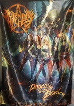 BURNING WITCHES Dance with the Devil FLAG CLOTH POSTER HEAVY METAL - £15.64 GBP