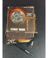 Vintage Unused Stewart-Warner 26&quot; Bicycle Speedometer Part No. 737-F Ope... - $49.49