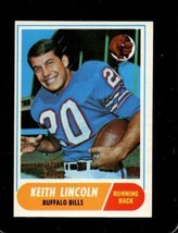 1968 TOPPS #19 KEITH LINCOLN EX BILLS *X79776 - $3.92