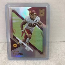 2021 Panini Donruss Elite Chase Young #1 Washington Commanders - $0.99