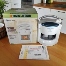 Black &amp; Decker JW200 Lids Off Automatic Electric Jar Opener White OPEN BOX - $88.40 CAD