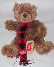 Boyds Bears Brody 10-inch Plush Coca-Cola Bear  - £10.32 GBP