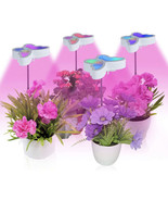 WUHNGD  LED Grow Light Full Spectrum Butterfly Design Plant - 4 Lamps gr... - £20.65 GBP