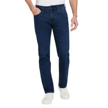 Kenneth Cole Men's Jeans Straight Leg Stretch Denim Pants New Blue Black... - $31.99