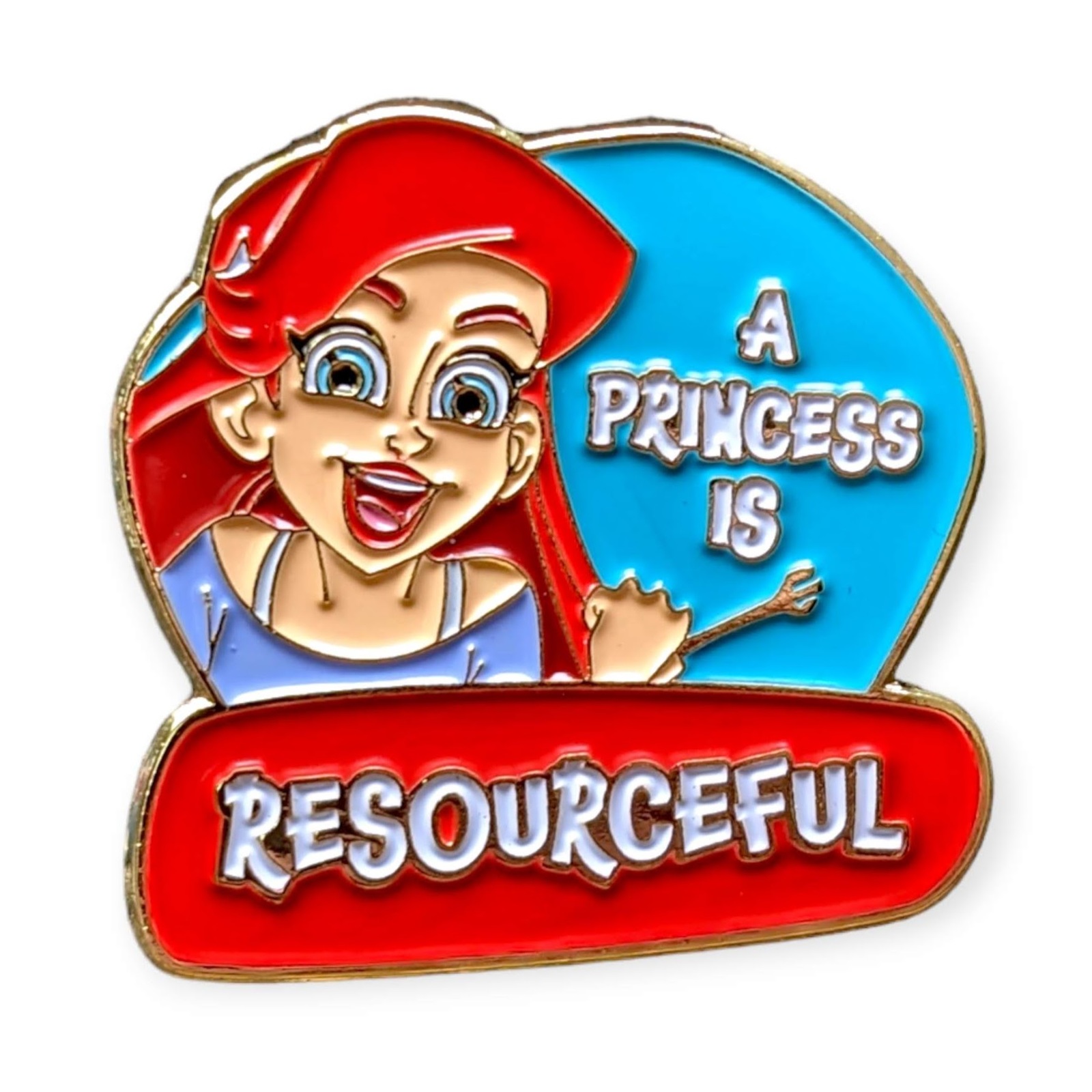 Primary image for Wreck It Ralph Breaks the Internet Disney Pin: Ariel, A Princess is Resourceful