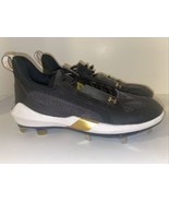 Under Armour Harper 6 Low ST Baseball Cleat Black Mens Size 7 - £37.41 GBP