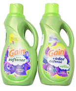 2 Ultra Gain Fabric Softener Super Fresh Blast And Moonlight Breeze 44oz. - $39.99