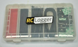 RC Logger Mounting Kit Black Cable/Zip Ties / Mounts / Hook &amp; Loop / Foa... - $13.85
