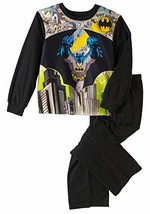 DC Comics Boy&#39;s Batman Superhero Flannel Pajama, Set, Size 8 - $273.28 MXN