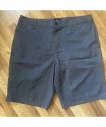 ONeill Chino Shorts Mens 38 Relaxed Fit Dark Gray Casual Pockets M2Y - $377.41 MXN