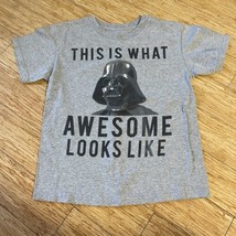 Star Wars ‘This Is What Awesome Looks Like’ T-shirt Size Small Kids - $5.95