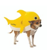 Baby Shark Yellow Large Dog Pet Costume Rubies Pet Shop - £22.08 GBP