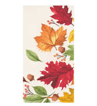 Cascading Fall Leaves 16 Ct Guest Napkins Thanksgiving - £5.93 GBP