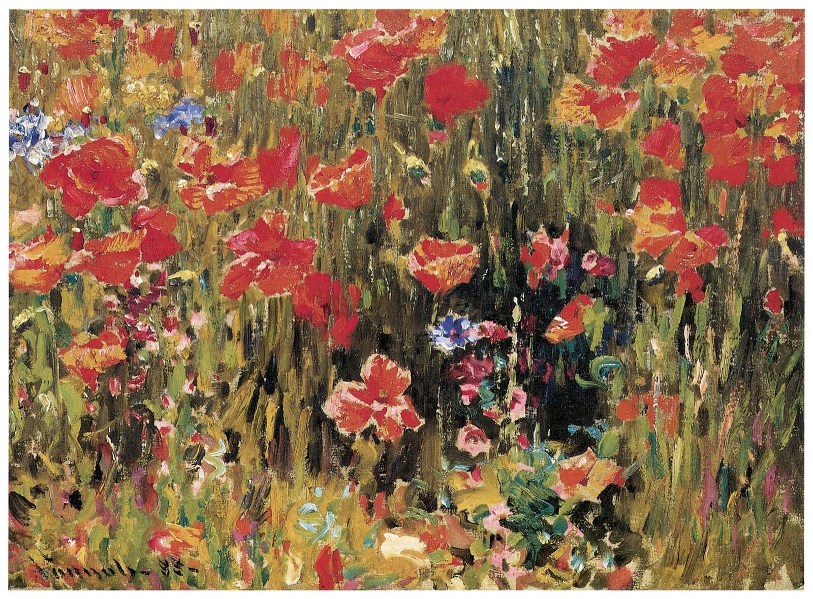 Decor Floral POSTER. Flower garden. Colorful Creative home Shop Wall Art. 1630