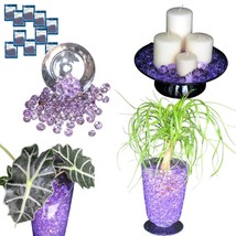 Water Beads Purple Water Marbles for Plants Vase Fillers for Wedding Decorations - £6.30 GBP+