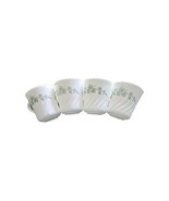 Four (4) Coffee Mugs ~ Corelle by Corning ~ Callaway ~ GREEN IVY &amp; SWIRL... - €34,62 EUR