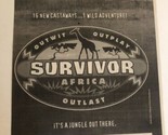 Survivor Outback TV Guide Print Ad Season Premiere Australia TPA6 - $5.93
