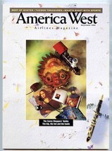 America West Airlines Magazine December 1994 Savvy Shoppers&#39; Guide  - £10.90 GBP