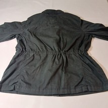 Sonoma Goods For Life Women's Spandex Cotton Blend Green Full Zip Jacket Sz 2XL image 12