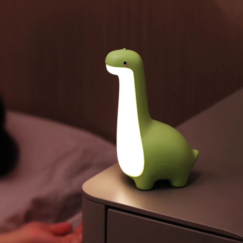 Dinosaur Night Light Cute Children&#39;s Night Light Eye Protection Bedside ... - $14.09+