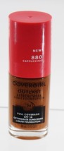 COVERGIRL Outlast Extreme Wear Foundation SPF18 880 Cappuccino 1 oz Exp 02/2024 - £5.13 GBP
