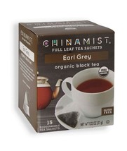 China Mist Organic Black Tea, Earl Grey, 15 count box - £11.99 GBP