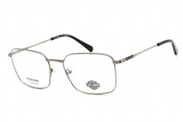 Harley Davidson HD9021 011 Matte Light Nickeltin 58mm Eyeglasses New Authentic - £22.57 GBP