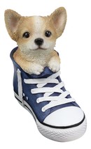 Paw-Star Pups Lifelike Taco Chihuahua Puppy Dog in Sneaker Chucks Shoe S... - £27.90 GBP