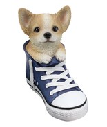 Paw-Star Pups Lifelike Taco Chihuahua Puppy Dog in Sneaker Chucks Shoe S... - £27.64 GBP