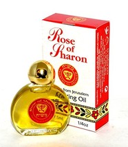 Rose Of Sharon Anointing Oil 7.5 ml - 1/4oz From The Holyland Jerusalem ... - $15.90