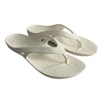 Crocs Kadee II Flip Flops Slip-On Waterproof Women’s Size 10 White Comfort - £27.24 GBP